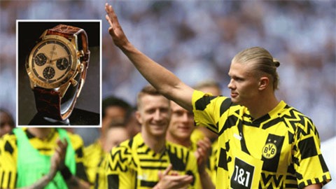 Haaland có 'lời chia tay đắt giá nhất lịch sử' với Dortmund