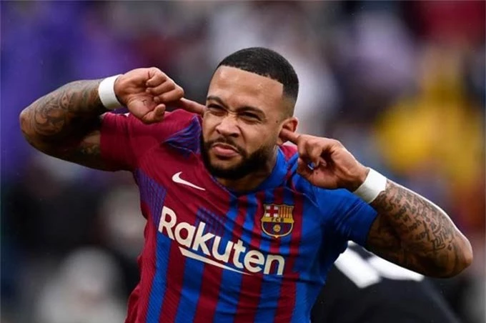 Depay mới gia nhập Barca hồi đầu mùa theo dạng chuyển nhượng tự do