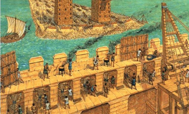 Biến cả hòn đảo thành bán đảo - chiến thuật vây thành có 1-0-2 của kẻ chinh phạt thành công nhất thế giới cổ đại