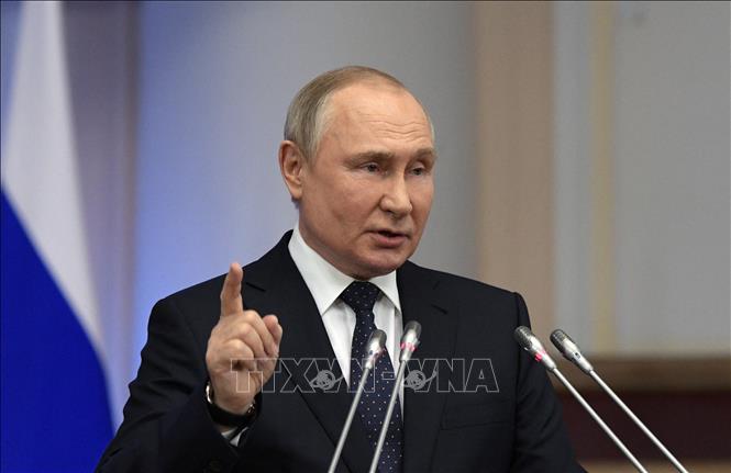 Tổng thống Putin nhận định về kinh tế Nga trước áp lực của các lệnh trừng phạt