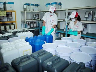 Đà Nẵng: Kiểm tra các doanh nghiệp sản xuất, kinh doanh và sử dụng hóa chất công nghiệp