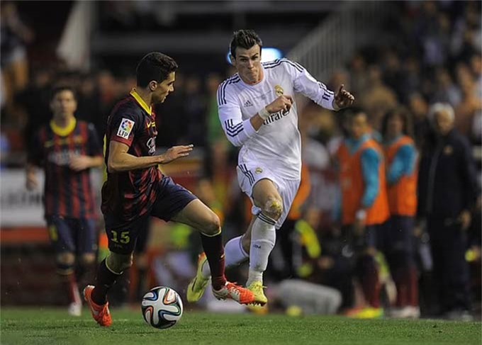 Cú bứt tốc kinh điển của Bale trong trận chung kết cúp Nhà vua Tây Ban Nha năm 2014