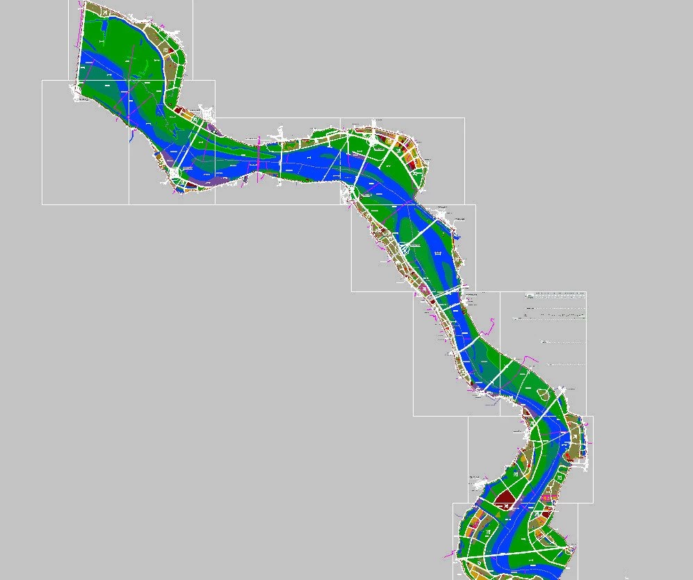 Quy hoạch phân khu sông Hồng đã công bố