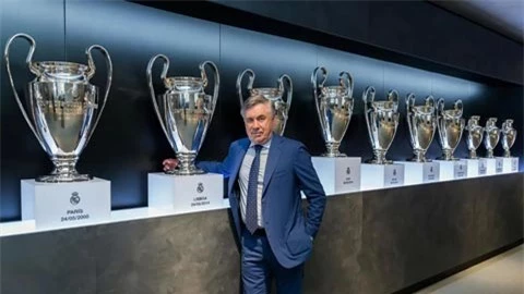 HLV Ancelotti hướng tới chức vô địch Champions League thứ 2 cùng Real Madrid