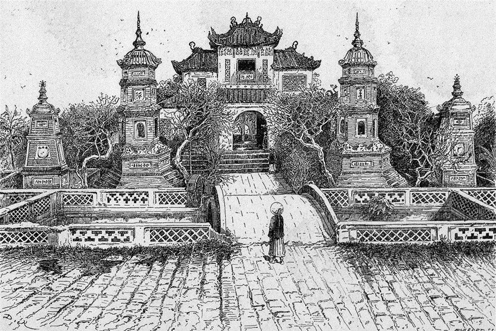 Bảo vật văn hóa Việt nay chỉ còn 1 di tích rất quen thuộc bên hồ Gươm: Báo Ân và Báo Thiên - Ảnh 2.