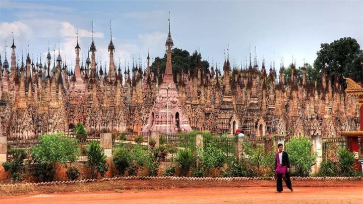 ‘Mê cung’ 2500 tòa tháp ở ngôi chùa cổ hơn 2000 năm tuổi độc đáo của Myanmar - 3