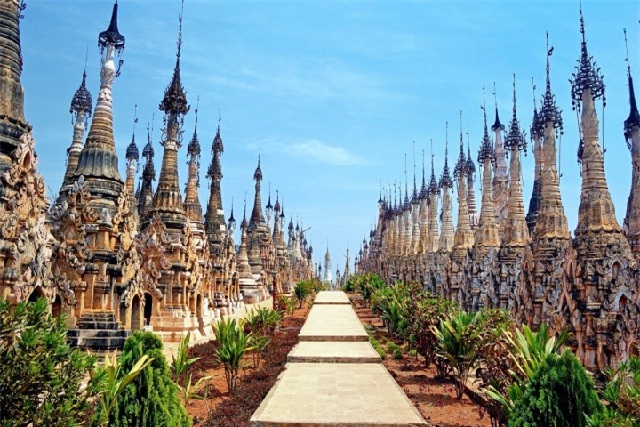 ‘Mê cung’ 2500 tòa tháp ở ngôi chùa cổ hơn 2000 năm tuổi độc đáo của Myanmar - 5