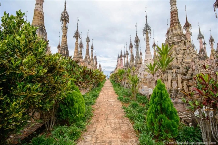 ‘Mê cung’ 2500 tòa tháp ở ngôi chùa cổ hơn 2000 năm tuổi độc đáo của Myanmar - 6