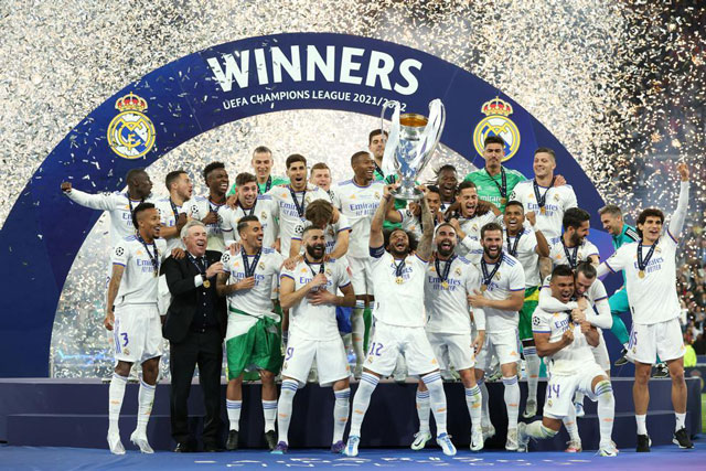 Vinicius ghi bàn duy nhất, Real vô địch Champions League
