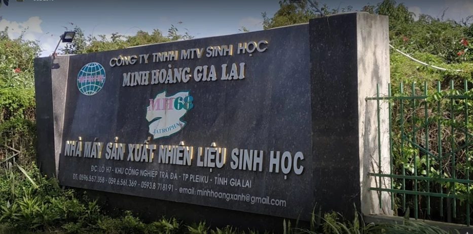 Trụ sở Công ty TNHH MTV Sinh học Minh Hoàng Gia Lai
