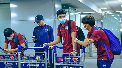 U23 Thái Lan gặp sự cố, hủy buổi tập trước trận gặp U23 Việt Nam