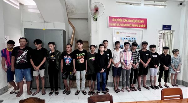 An Giang: Ngăn chặn kịp thời 2 nhóm thanh niên mang hung khí hỗn chiến