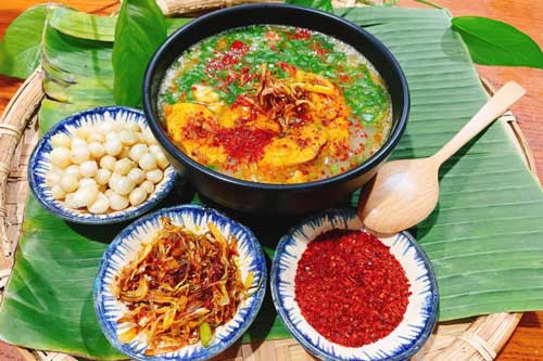 Món cháo vạt giường độc đáo, khi ăn phải dùng đũa của đất Quảng Trị đầy nắng gió
