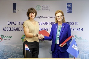 Hà Lan - UNDP hợp tác tăng cường năng lực kinh tế tuần hoàn cho doanh nghiệp Việt 