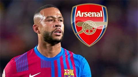 Arsenal có thể đón Depay từ Barca với 1 điều kiện