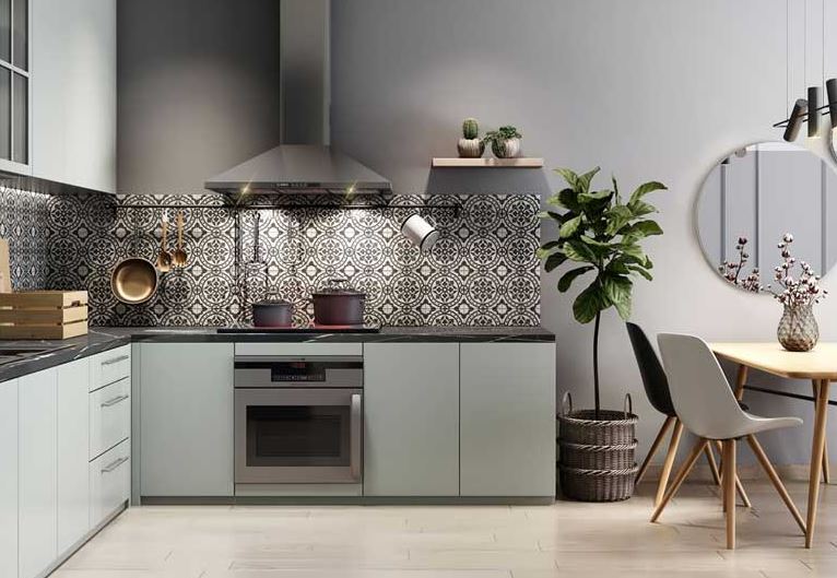 9 mẫu tủ bếp hình chữ L đẹp hút mắt lại siêu tiện ích, chị em nhìn vào mê ngay