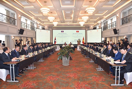 Việt - Lào hoàn thành xây dựng 174 trụ sở Công an bản 