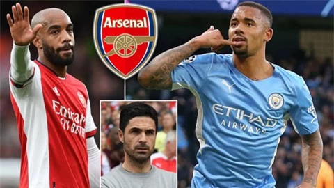 Lacazette quyết định trở lại CLB cũ, Arsenal ráo riết mua Jesus về thay thế