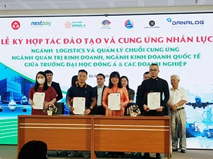Đại học Đông Á hợp tác đào tạo, cung ứng nhân lực cho các doanh nghiệp logistics