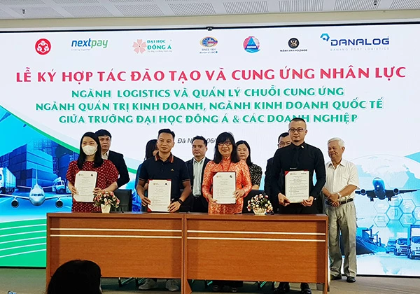Đại học Đông Á ký kết hợp tác đào tạp và cung ứng nhân lực cho các doanh nghiệp logistics trên địa bàn miền Trung – Tây Nguyên