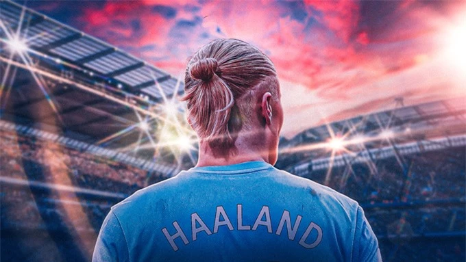 Sau khi gia nhập Man City, Haaland tăng giá chóng mặt