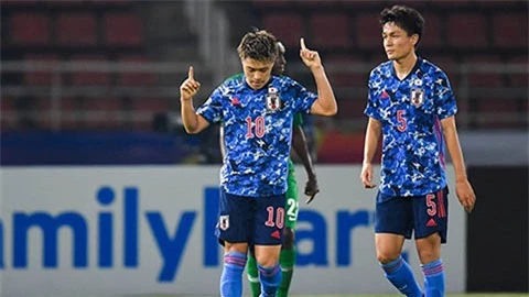 VCK U23 châu Á 2022: U23 Nhật Bản hòa U23 Saudi Arabia trong thế thiếu người