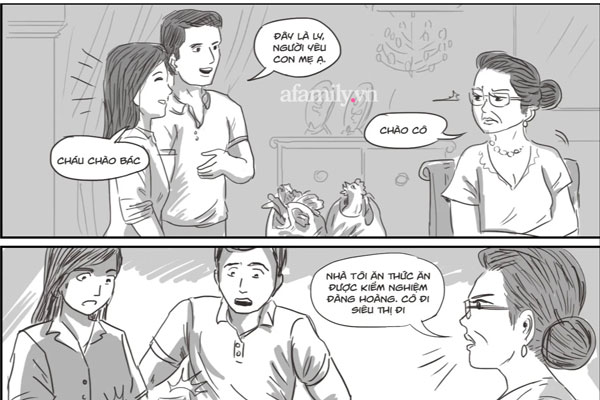 Ngày ra mắt, mẹ tôi vứt 10 triệu yêu cầu người yêu tôi đi mua thức ăn, ngờ đâu cô ấy giận dữ “đốp” lại một câu làm bà giận tím mặt
