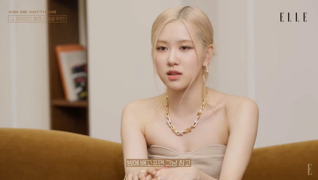 Rosé của BLACKPINK tiết lộ là người dễ bị tròn trịa
