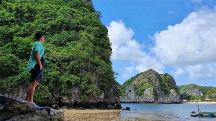 Hòn đảo độc nhất Việt Nam với 2 bãi biển đối diện cách nhau chỉ vài bước chân - 11