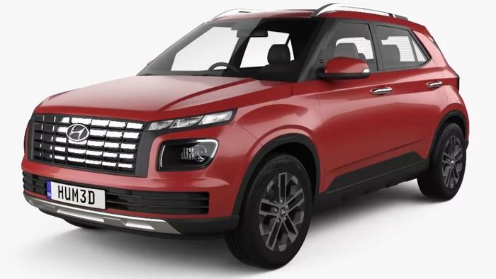 SUV hạng A Hyundai Venue 2023 lộ thiết kế trước ngày ra mắt