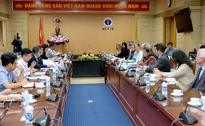 Lãnh đạo CDC Hoa Kỳ thăm Việt Nam