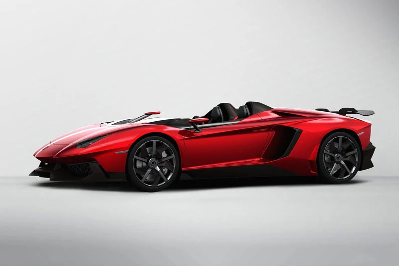 =1. Lamborghini Aventador J (số lượng xe sản xuất: 1 chiếc).