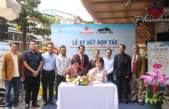 Nông sản LangBiang "bắt tay" Nhân Hoà Pharma nâng cao sức khỏe người tiêu dùng