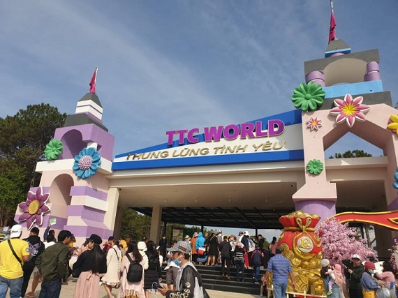 Từ chối cấp phép xây dựng cầu kính treo 7D của TTC Lâm Đồng