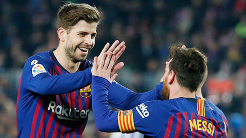 Barca có thể chia tay Gerard Pique