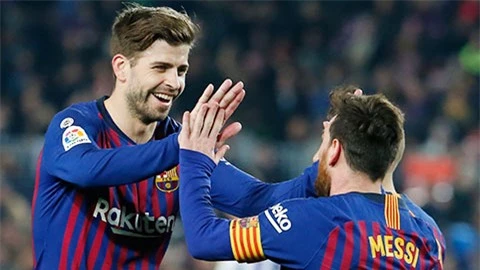 Barca có thể chia tay Pique