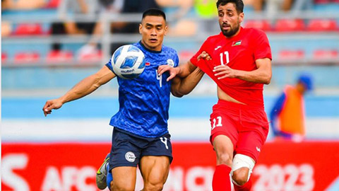 Thái Lan sớm giành vé dự VCK Asian Cup 2023 nhờ trận đại bại của Philippines