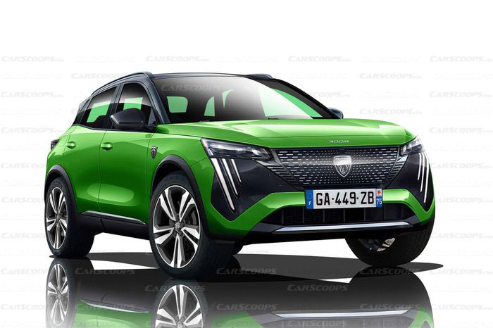 Rò rỉ thiết kế của Peugeot 3008 thế hệ mới