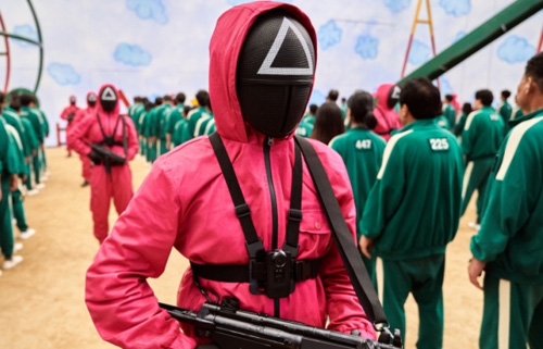 Netflix tổ chức trò chơi sinh tồn "Squid game" ngoài đời thật