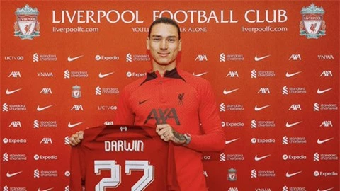 CHÍNH THỨC: Liverpool chiêu mộ thành công Darwin Nunez