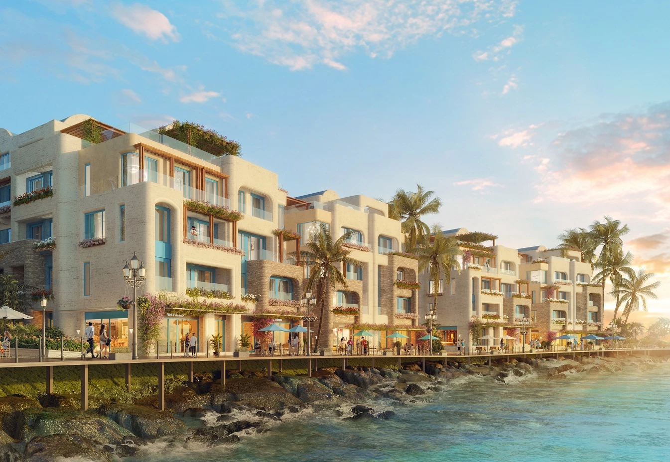 Phối cảnh phân khu biệt thự nghỉ dưỡng cao cấp The Sailing Bay tại Hòn Thơm Phối cảnh phân khu biệt thự nghỉ dưỡng cao cấp The Sailing Bay tại Hòn Thơm