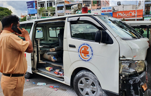 Cần Thơ: Khống chế đối tượng “ngáo đá” trộm xe cấp cứu bệnh viện chạy quanh thành phố 