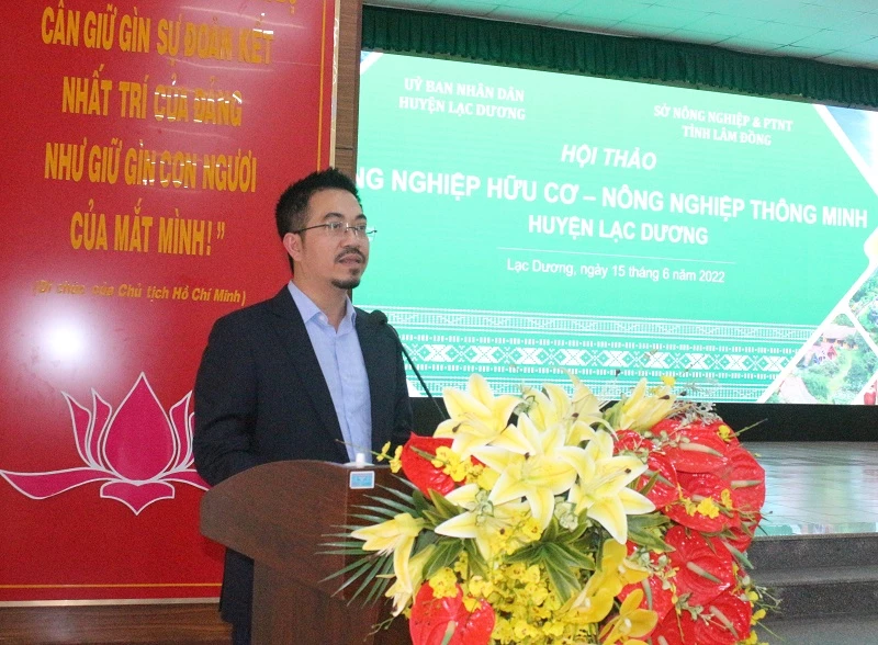 Ông Nguyễn Mai Long - Tổng Giám đốc Công ty Cổ phần Dược Lâm Đồng (Ladophar)