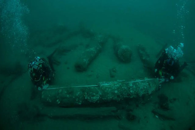 Phát hiện xác 'tàu ma' Hoàng gia Anh bị chìm năm 1682