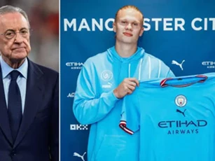 Perez: 'Haaland chỉ xứng ngồi dự bị tại Real'