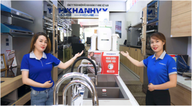Khánh Vy Home: Đơn vị cung cấp thiết bị nhà bếp đạt chuẩn 9001:2015
