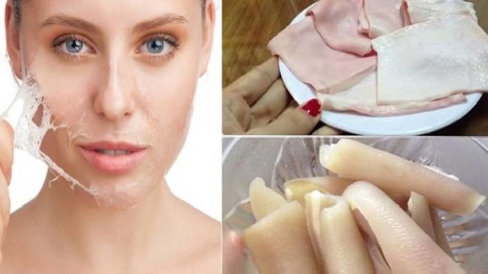 Bì lợn có khả năng cung cấp collagen tự nhiên cho da?