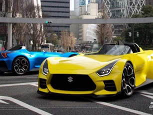 Suzuki Vision Gran Turismo Concept: Ô tô mang động cơ của xe máy