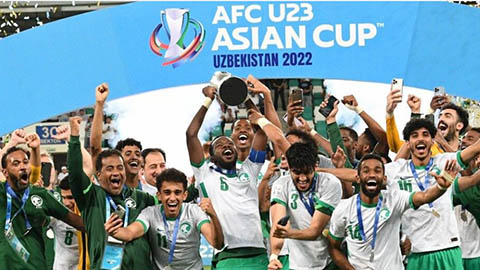 U23 Saudi Arabia lập kỷ lục chưa từng có ở VCK U23 châu Á
