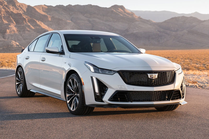 Top 10 xe hơi hộp số sàn tăng tốc nhanh nhất năm 2022: Cadillac CT5-V Blackwing đầu bảng